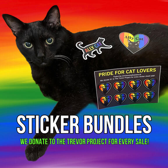 Ally Cat sticker bundles